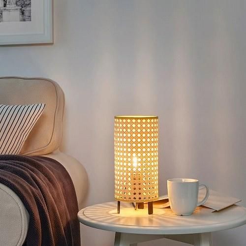 IKEA イケア テーブルランプ ベージュ ブラック 26cm m30504990 IKEA イケア テーブルランプ ベージュ ブラック 26cm m30504990