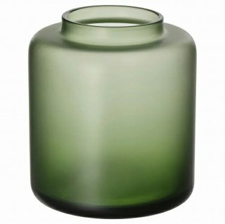 IKEA イケア 花瓶 フロストガラス グリーン 10cm m40511966 KONSTFULL コンストフル 