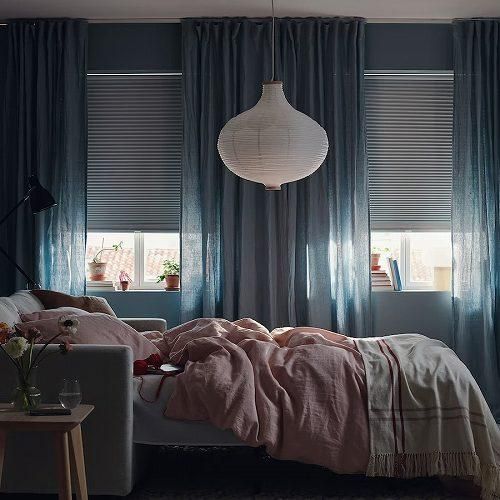 IKEA 遮光断熱ブラインド 100x195cm 2点+80×195cm 2点 レビュー】IKEAの遮光断熱ブラインドTRIPPEVALSを購入しました