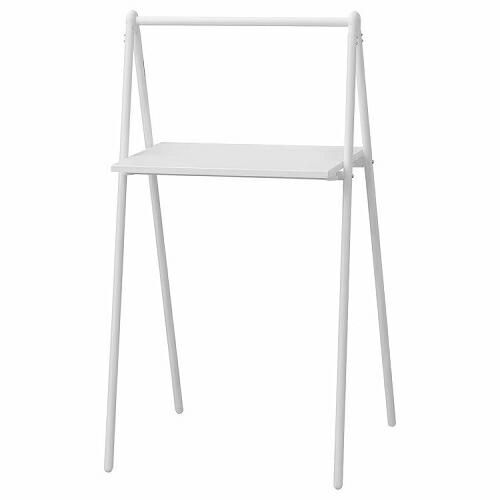 IKEA イケア 折りたたみテーブル ホワイト白 m00527337