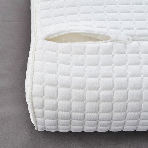 枕のみ】IKEA イケア エルゴノミクス枕、横向き 仰向け用 33x50cm