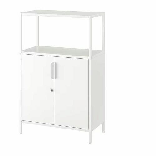 IKEA イケア キャビネット 扉付 ホワイト 70x110cm big90474773