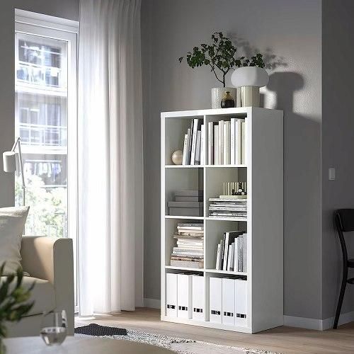 IKEA イケア シェルフユニット ハイグロス ホワイト 77x147cm IKEA イケア シェルフユニット ハイグロス ホワイト 77x147cm