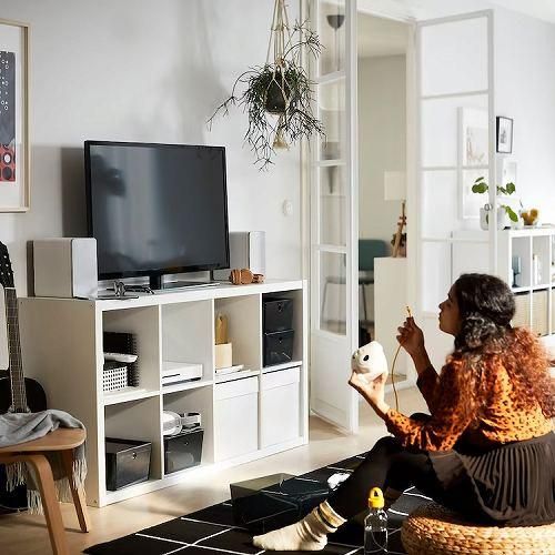 IKEA イケア シェルフユニット ホワイト 77x147cm big20351884 IKEA イケア シェルフユニット ホワイト 77x147cm big20351884
