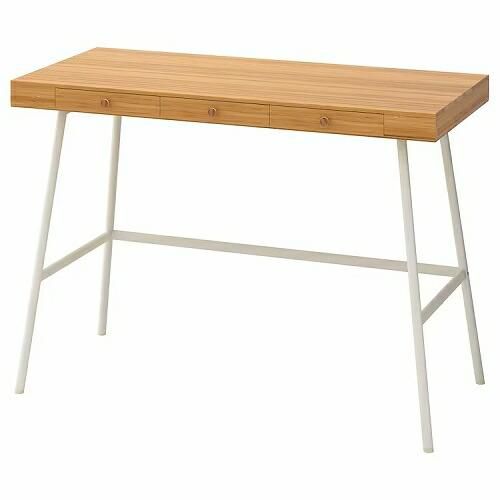 IKEA イケア デスク 竹 102x49cm big60278288 LILLASEN