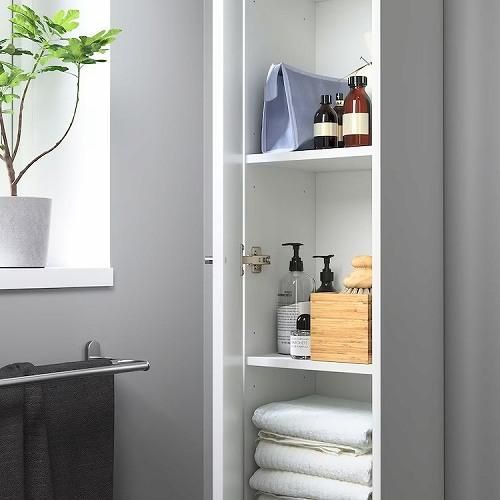 IKEA イケア ハイキャビネット ホワイト 30x190cm big20512306 IKEA イケア ハイキャビネット ホワイト 30x190cm big20512306