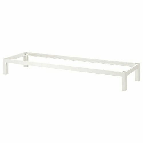 【返品?交換対象商品】 下部フレーム イケア IKEA ホワイト big20501893 146x39x18cm その他