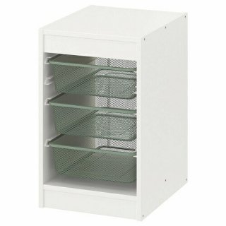 ڥåȾʡIKEA  Ǽӥ͡ ۥ磻 饤ȥ꡼󥰥졼  åܥåS3 34x44x56cm m29480462 TROFAST ȥե ê 