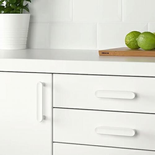 IKEA イケア 取っ手 ホワイト白 116mm 2ピース m60336434 IKEA イケア 取っ手 ホワイト白 116mm 2ピース m60336434