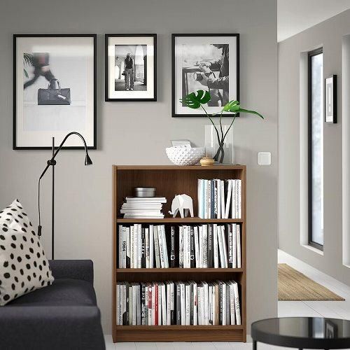 IKEA イケア 本棚 ブラウン ウォールナット調 80x28x106cm IKEA イケア 本棚 ブラウン ウォールナット調 80x28x106cm