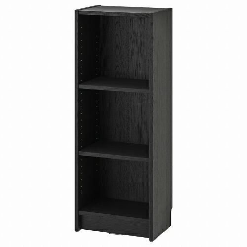 【2024年】もらって嬉しいお歳暮 人気ランキング IKEA イケア 本棚 ブラック オーク調 40x28x106cm m10477332 本棚・本収納