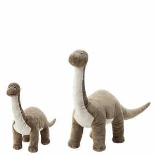 【セット商品】IKEA イケア ソフトトイ ぬいぐるみ 恐竜 ブロントサウルス 大小2点セット cs028  JATTELIK イェッテリク