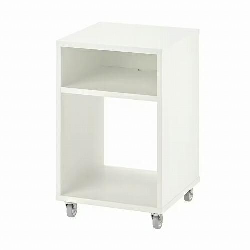 IKEA イケア ベッドサイドテーブル ホワイト 37x37cm m60488738