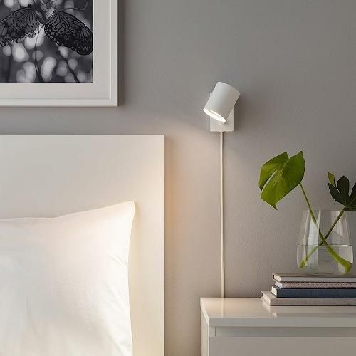 IKEA イケア ウォール 読書 ランプ ホワイト m40356989 NYMANE IKEA イケア ウォール 読書 ランプ ホワイト m40356989 NYMANE