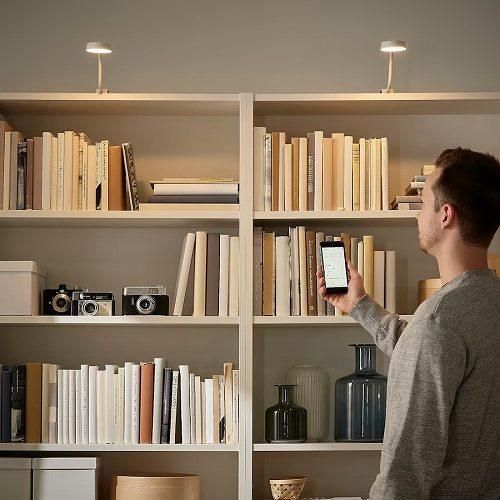 IKEA イケア キャビネット照明 ホワイト 調光可能 m90516829