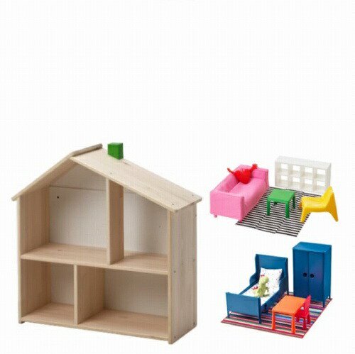 【セット商品】IKEA イケア 人形遊びミニチュア家具３点セット cs008 FLISAT フリサット HUSET フーセット - 株式会社クレール　 IKEAイケアの製品を全国送料無料でお届け　ネット通販
