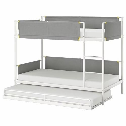 IKEA イケア アンダーベッド ホワイト 白90x200cm big90448326