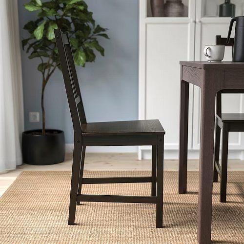 【極美品】IKEA イケア　木製チェア 【廃盤品】ライトブラウンステイン STACKHOLMEN スタックホルメン スツール 屋外用, ライトブラウン