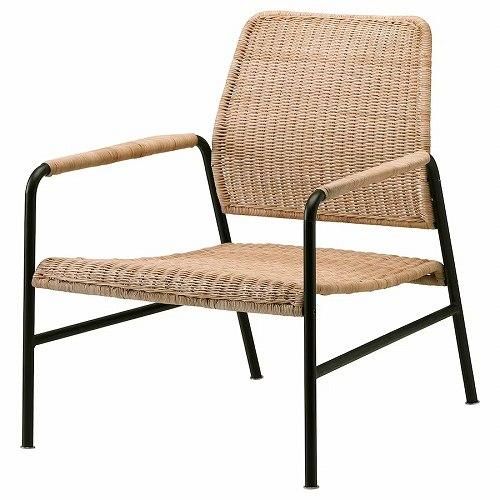 IKEA イケア パーソナルチェア 籐 チャコール m20442969