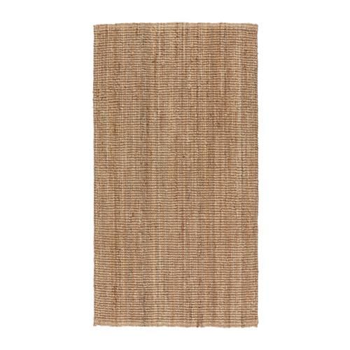 IKEA イケア ラグ 平織り ナチュラル 80x150cm 00307482 LOHALS