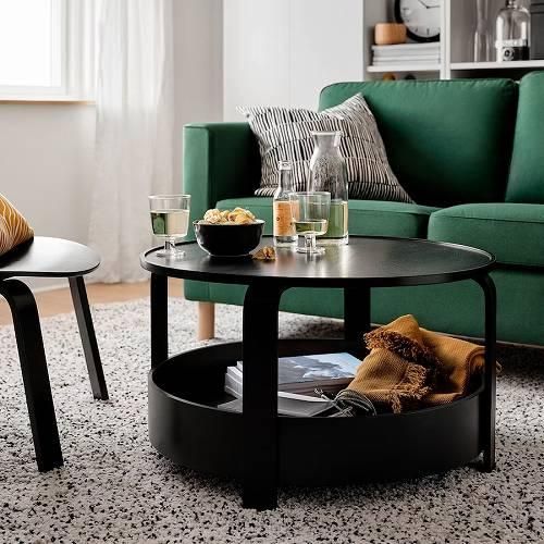 IKEA イケア コーヒーテーブル ブラック 70cm m10500356 BORGEBY IKEA イケア コーヒーテーブル ブラック 70cm m10500356 BORGEBY