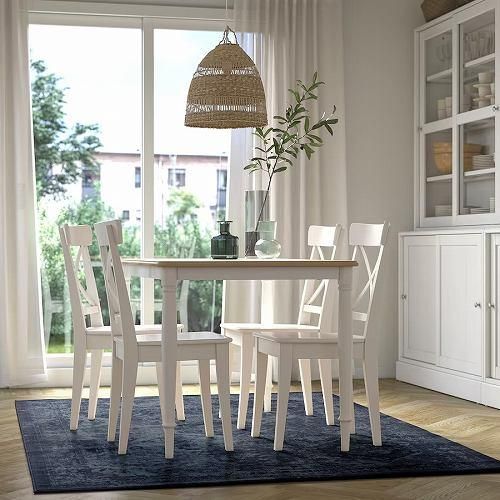 IKEA イケア ラグ パイル短 ダークブルー 青 170x230cm IKEA イケア ラグ パイル短 ダークブルー 青 170x230cm