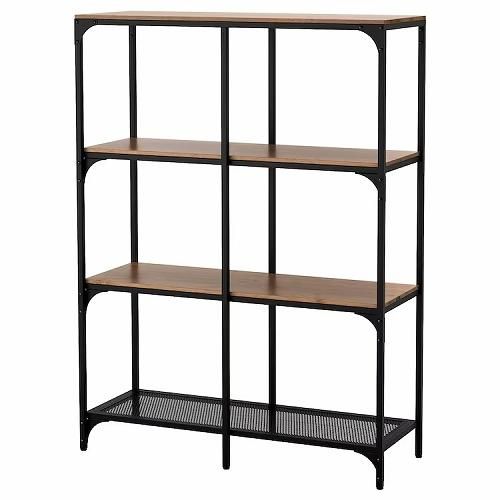 IKEA イケア シェルフユニット ブラック 100x136cm big10339294 IKEA イケア シェルフユニット ブラック 100x136cm big10339294