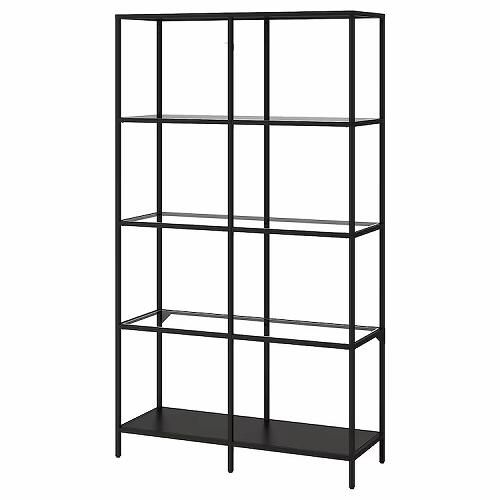 IKEA イケア シェルフユニット ブラックブラウン ガラス 100x175cm big80213314 VITTSJO ヴィットショー - 株式会社クレール IKEAイケアの製品を全国送料無料でお届け ネット通販 IKEA イケア シェルフユニット ブラックブラウン ガラス 100x175cm big80213314 VITTSJO ヴィットショー - 株式会社クレール IKEAイケアの製品を全国送料無料でお届け ネット通販