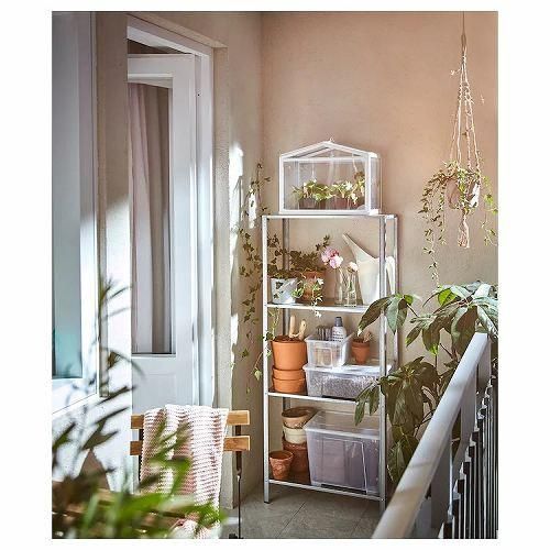 IKEA イケア シェルフユニット 室内 屋外用 亜鉛メッキ IKEA イケア シェルフユニット 室内 屋外用 亜鉛メッキ