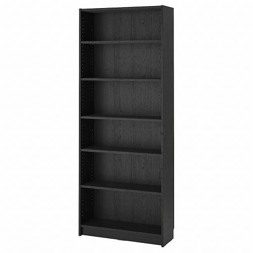 IKEA イケア 本棚 ブラック オーク調 80x28x202cm big20477341 IKEA イケア 本棚 ブラック オーク調 80x28x202cm big20477341