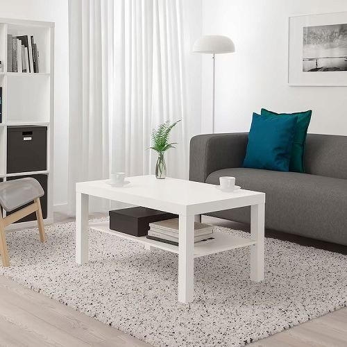 【IKEA】コーヒーテーブル 収納【販売終了商品】 IKEA イケア コーヒーテーブル ホワイト 白 90x55cm big70449906
