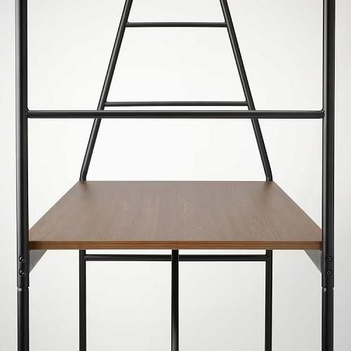 IKEA イケア テーブル はしご収納付き ブラック 黒 big10512571 IKEA イケア テーブル はしご収納付き ブラック 黒 big10512571