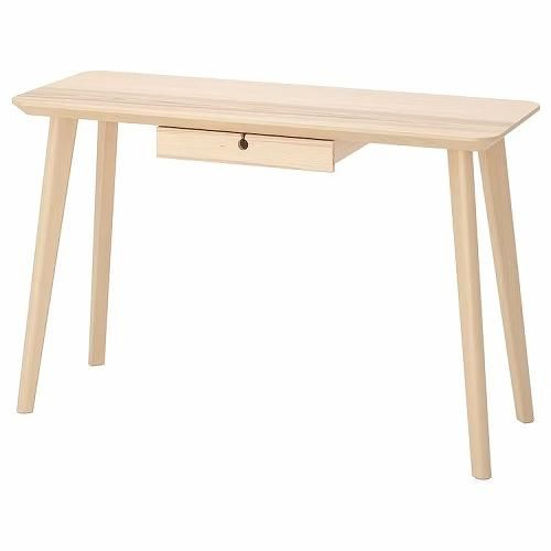 IKEA イケア デスク アッシュ材突き板 118x45cm big10361746 IKEA イケア デスク アッシュ材突き板 118x45cm big10361746