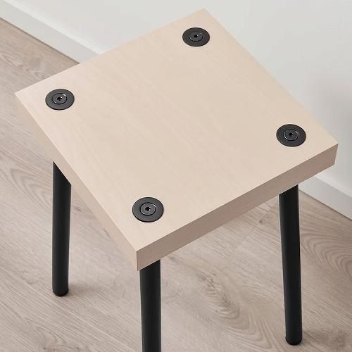 IKEA イケア ネストテーブル スツール付き 4点セット ブラック 黒 バーチ調 big10514382 FRIDNAS フリードネス -  株式会社クレール IKEAイケアの製品を全国送料無料でお届け ネット通販