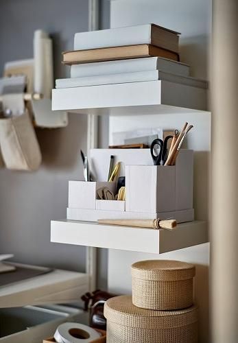IKEA イケア ウォールシェルフユニット ホワイト 30x190cm IKEA イケア ウォールシェルフユニット ホワイト 30x190cm