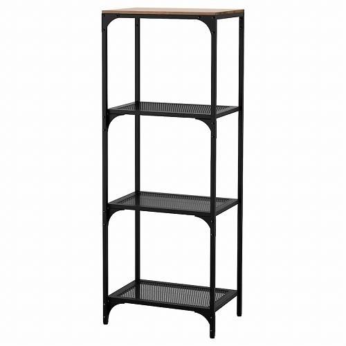 IKEA FJÄLLBO フィエルボ ユニットシェルフ　100×136×36 FJÄLLBO フィエルボ シェルフユニット, ブラック, 100x136 cm - IKEA
