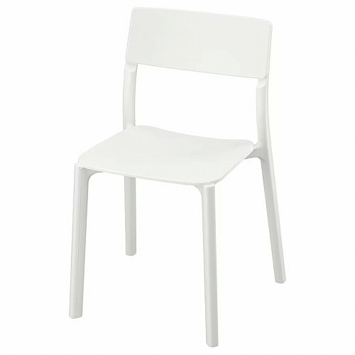 IKEA イケア チェア ホワイト big80246079 JANINGE ヤニンゲ - 株式 