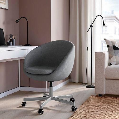 IKEA】送料8600円込:SKRUVSTAスクルーヴスタ 回転チェア 白 甘 IKEA】送料8600円込:SKRUVSTAスクルーヴスタ 回転チェア 白 甘