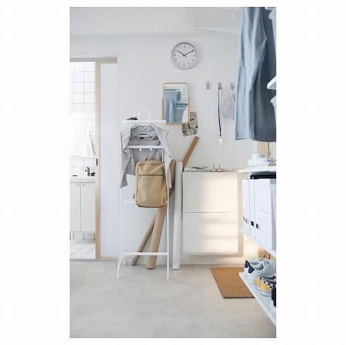 IKEA イケア シューズキャビネット 収納 ホワイト白 52x39cm 2
