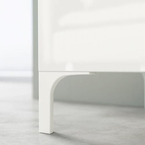 NORBERG / KÄTTIL table and 2 chairs, white/Knisa light gray