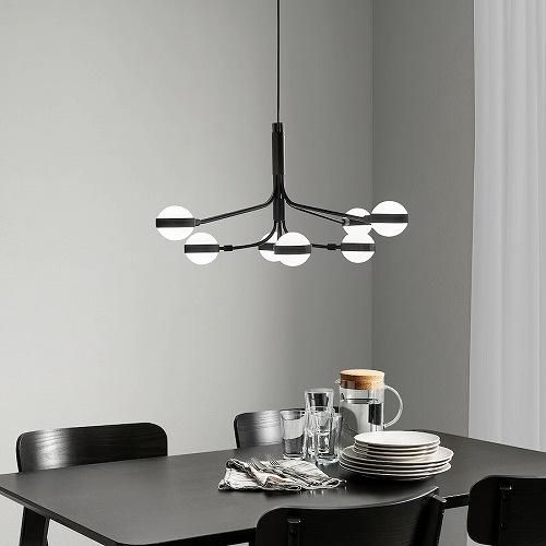 IKEA LERDAL アイアン シャンデリア - メルカリ