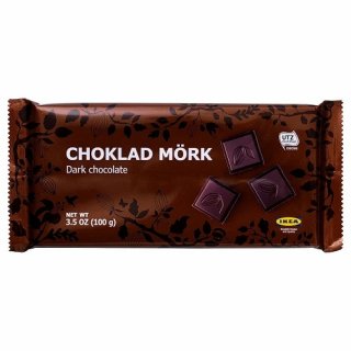 IKEA イケア ダークチョコレート m00293927 CHOKLAD MORK  ショクラード・ムルク 板チョコ