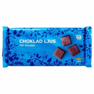 IKEA イケア ミルクチョコレート m40293925 CHOKLAD LJUS  ショクラード・ユース 板チョコ