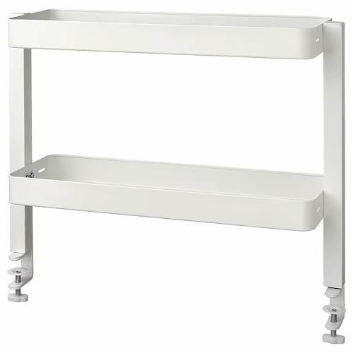 IKEA イケア デスクトップシェルフ ホワイト 49x15cm m00541569