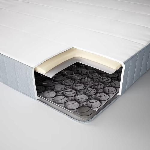 IKEA イケア ボンネルコイルマットレス シングル かため ライト