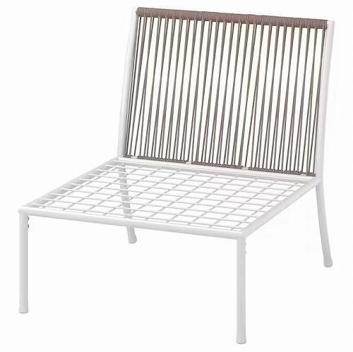 IKEA イケア 1人掛けソファ 屋外用 ホワイト ベージュ m90511186 IKEA イケア 1人掛けソファ 屋外用 ホワイト ベージュ m90511186