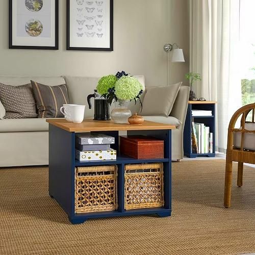 BORGEBY ボルゲビー コーヒーテーブル, ブラック, 70 cm - IKEA