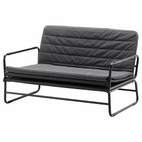 IKEA イケア ソファベッド クニーサ ダークグレー ブラック 120cm big80361494 HAMMARN ハッマルン - 株式会社クレール  IKEAイケアの製品を全国送料無料でお届け ネット通販