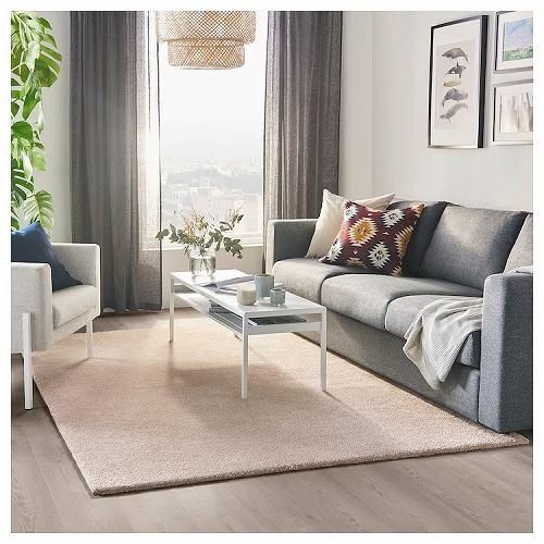 IKEA イケア ラグ パイル短 オフホワイト 170x240cm big00425536 IKEA イケア ラグ パイル短 オフホワイト 170x240cm big00425536