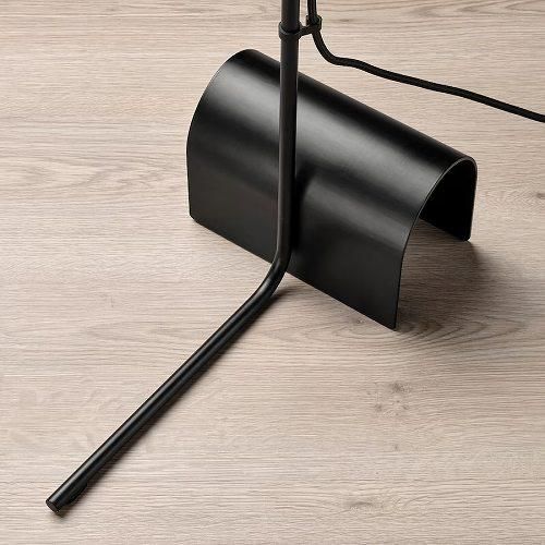 IKEA イケア フロアランプ ブラック m60556497 HARSLINGA